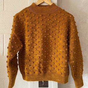 Misha & Puff  Popcorn Sweater XS in Marigold SOLD OUT